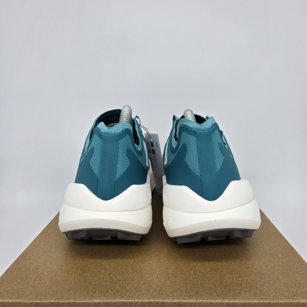 Adidas Women's Terrex Agravic Speed Trail Pure Teal Trail Running Shoes Size 7 - Picture 4 of 8